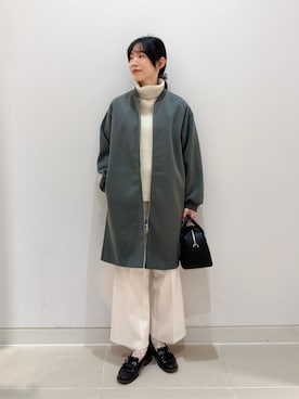 「旅行」｜ア デイ イン ザ　ライフさん（レディース・162cm）の冬コーディネート