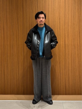 ア デイ イン ザ ライフさん(メンズ・172cm)の冬コーディネート