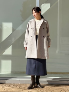 ア デイ イン ザ ライフさん(レディース・163cm)の冬コーディネート