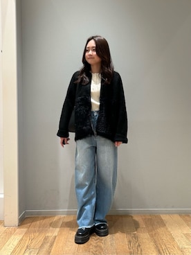ア デイ イン ザ　ライフさん（レディース・155cm）の冬コーディネート