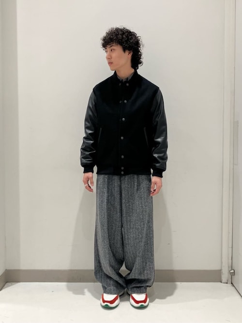 セール】メルトン スタジアム ジャンパー＜A DAY IN THE LIFE