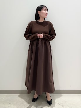 ア デイ イン ザ ライフさん(レディース・161cm)の冬コーディネート