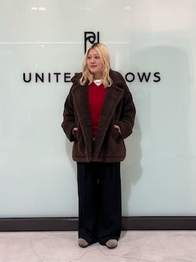 「コンパクト」｜ア デイ イン ザ　ライフさん（レディース・157cm）の冬コーディネート