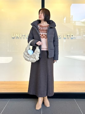 ア デイ イン ザ ライフさん(レディース・160cm)の冬コーディネート