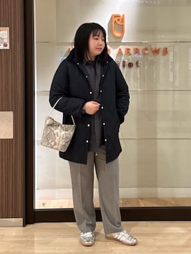 ア デイ イン ザ　ライフさん（レディース・156cm）の冬コーディネート