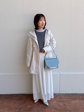 「アイテム（ジャケット/アウター）」を使った、ア デイ イン ザ　ライフさん（レディース・153cm）の春コーディネート