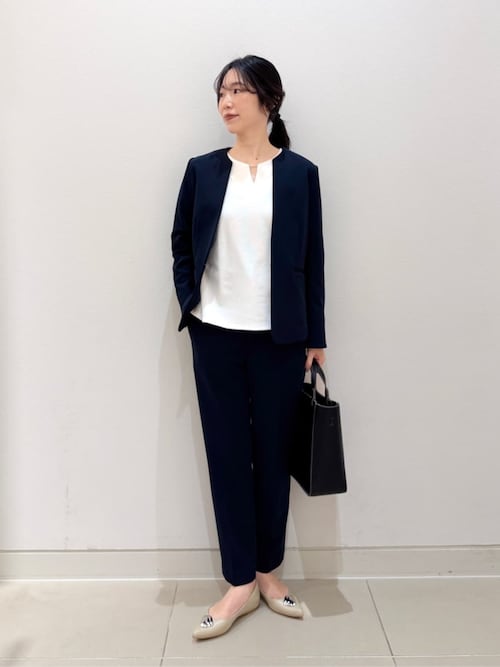 セール】カットジョーゼット テーパードパンツ ‐セットアップ対応 セール】カットジョーゼット テーパードパンツ ‐セットアップ対応