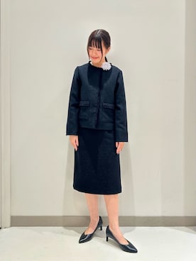 ア デイ イン ザ ライフさん(レディース・157cm)の冬コーディネート