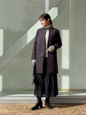 ア デイ イン ザ ライフさん(レディース・163cm)の冬コーディネート