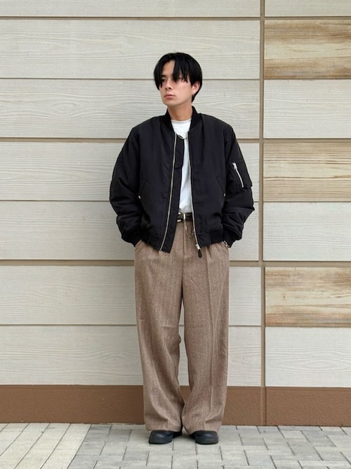 セール】フェード パッカリング MA-1＜A DAY IN THE LIFE＞（MA-1）｜A