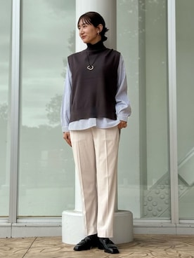 「リラックス」｜ア デイ イン ザ　ライフさん（レディース・163cm）の秋コーディネート