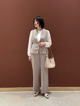 ア デイ イン ザ ライフさん(レディース・161cm)の冬コーディネート