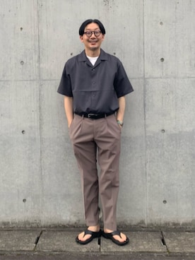 ア デイ イン ザ　ライフさん（メンズ・173cm）の夏コーディネート