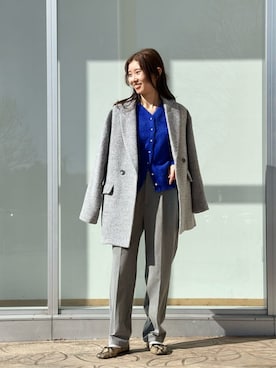 ア デイ イン ザ ライフさん(レディース・160cm)の冬コーディネート
