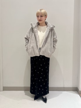 ア デイ イン ザ　ライフさん（レディース・159cm）の冬コーディネート