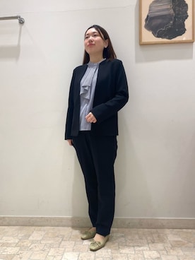 ア デイ イン ザ ライフさん(レディース・156cm)の冬コーディネート