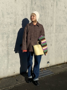 「アイテム（カバーオール）」を使った、ア デイ イン ザ　ライフさん（レディース・153cm）の冬コーディネート