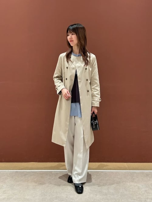 セール】ノーカラー トレンチコート ＜A DAY IN THE LIFE＞（トレンチ
