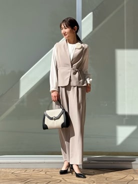 ア デイ イン ザ ライフさん(レディース・163cm)の冬コーディネート