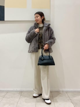 ア デイ イン ザ ライフさん(レディース・163cm)の冬コーディネート
