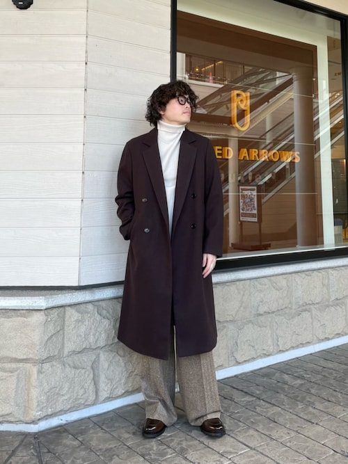 ニットメルトン ルーズ ダブルチェスター＜A DAY IN THE LIFE