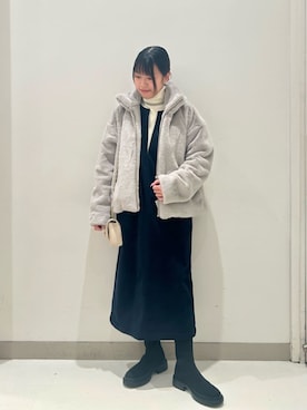 ア デイ イン ザ ライフさん(レディース・157cm)の冬コーディネート