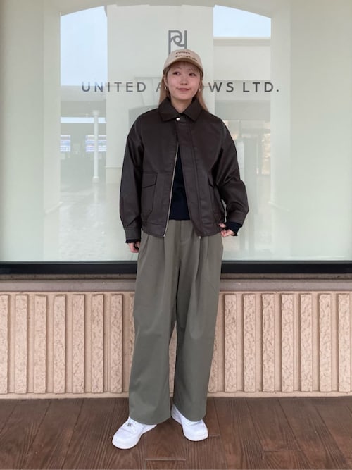 セール】レザーライク A-2ブルゾン ＜A DAY IN THE LIFE＞（ブルゾン