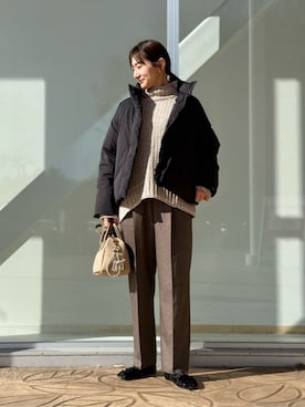 ア デイ イン ザ　ライフさん（レディース・163cm）の冬コーディネート