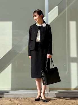 ア デイ イン ザ ライフさん(レディース・163cm)の冬コーディネート