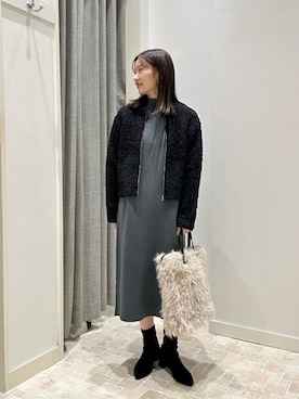 ア デイ イン ザ　ライフさん（レディース・160cm）の冬コーディネート