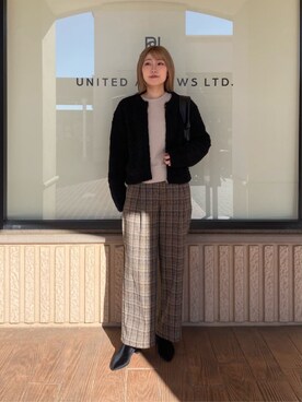 ア デイ イン ザ ライフさん(レディース・163cm)の冬コーディネート