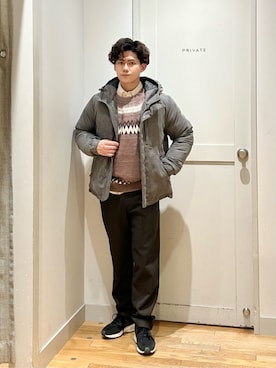 ア デイ イン ザ ライフさん(メンズ・170cm)の冬コーディネート