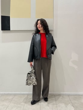 「ニット/セーター」｜ア デイ イン ザ　ライフさん（レディース・165cm）の秋コーディネート