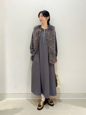 ア デイ イン ザ ライフさん(レディース・162cm)の冬コーディネート