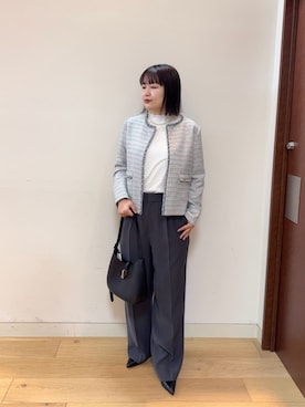 ア デイ イン ザ　ライフさん（レディース・162cm）の冬コーディネート
