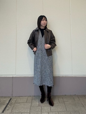 ア デイ イン ザ ライフさん(レディース・162cm)の冬コーディネート
