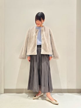ア デイ イン ザ ライフさん(レディース・157cm)の冬コーディネート