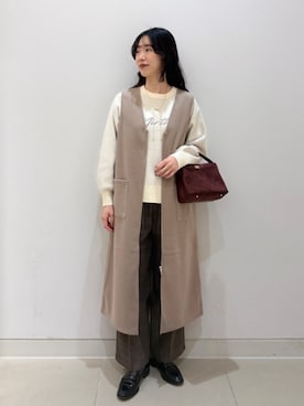 ア デイ イン ザ ライフさん(レディース・162cm)の冬コーディネート