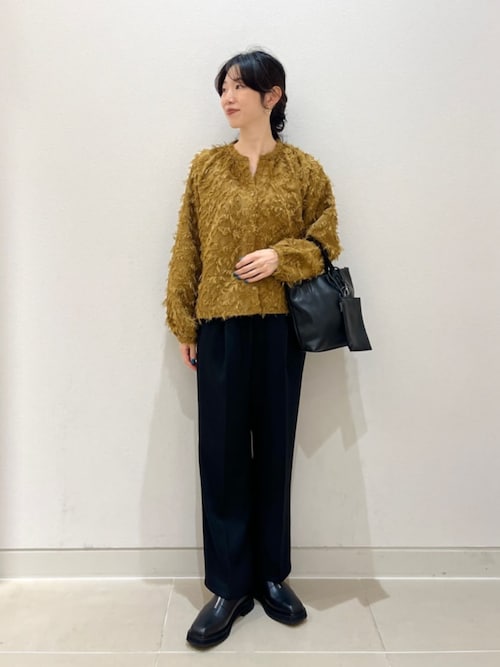 【LIME】カットジャガード オーバーシャツ <A DAY IN THE LIFE> UNITED ARROWS LTD. OUTLET｜カットジャガード オーバーシャツ <A DAY