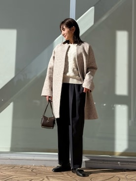 ア デイ イン ザ　ライフさん（レディース・163cm）の冬コーディネート