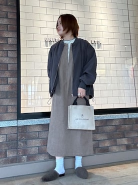 ア デイ イン ザ ライフさん(レディース・156cm)の冬コーディネート