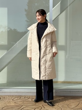 ア デイ イン ザ ライフさん(レディース・163cm)の冬コーディネート