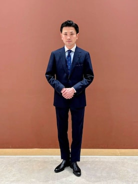 「スーツ」｜ア デイ イン ザ　ライフさん（メンズ・176cm）の春コーディネート