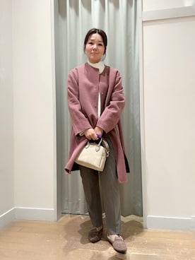 ア デイ イン ザ ライフさん(レディース・160cm)の冬コーディネート