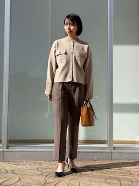 ア デイ イン ザ ライフさん(レディース・159cm)の冬コーディネート