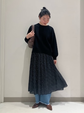 ア デイ イン ザ　ライフさん（レディース・167cm）の冬コーディネート