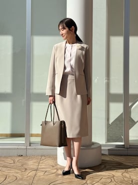 ア デイ イン ザ ライフさん(レディース・163cm)の冬コーディネート