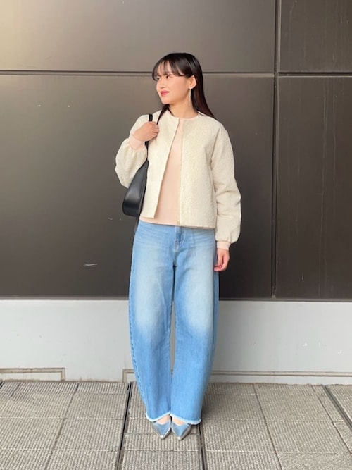 未使用 ユナイテッドアローズ シボ感ナイロン ヨーク ショート ブルゾン 新品 横山 翔一 - PR SNAP SPRING & SUMMER 2023 PREVIEW | FOCUS ON
