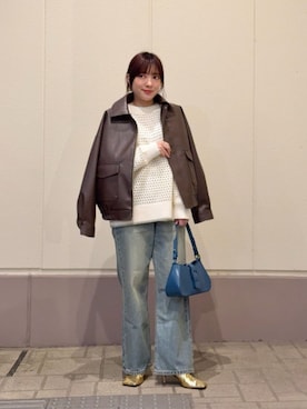ア デイ イン ザ ライフさん(レディース・151cm)の冬コーディネート