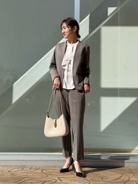 ア デイ イン ザ　ライフさん（レディース・163cm）の冬コーディネート